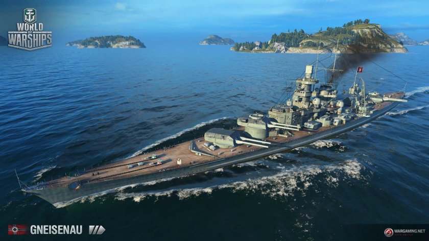 Гнейзенау линкор World of Warships
