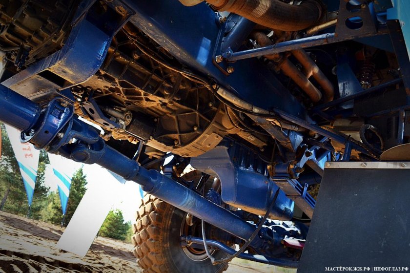 КАМАЗ Дакар передний мост