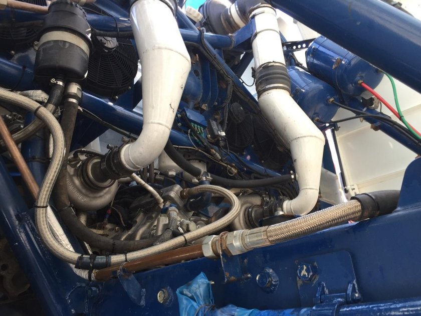 КАМАЗ Дакар двигатель