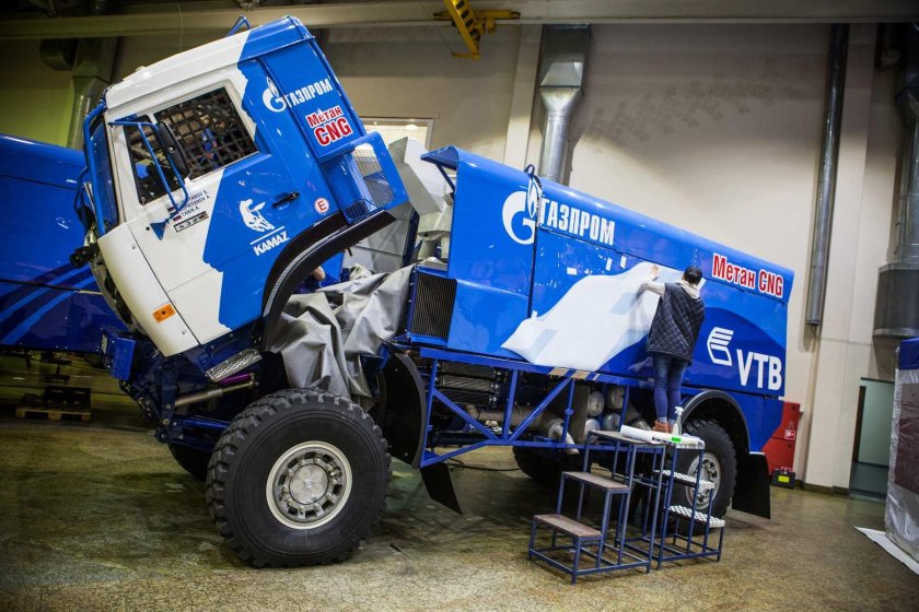 КАМАЗ мастер Газпром