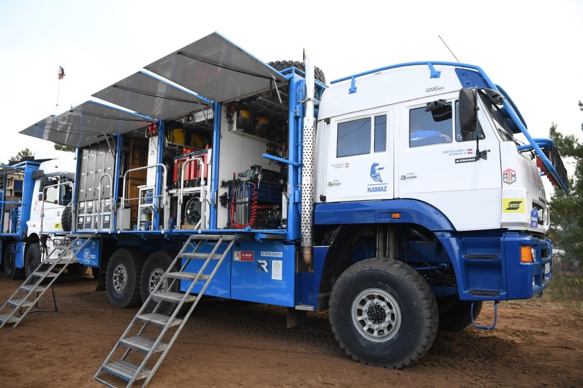 КАМАЗ Дакар двигатель