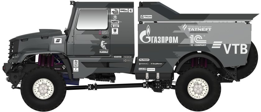 Капотный КАМАЗ для Дакара