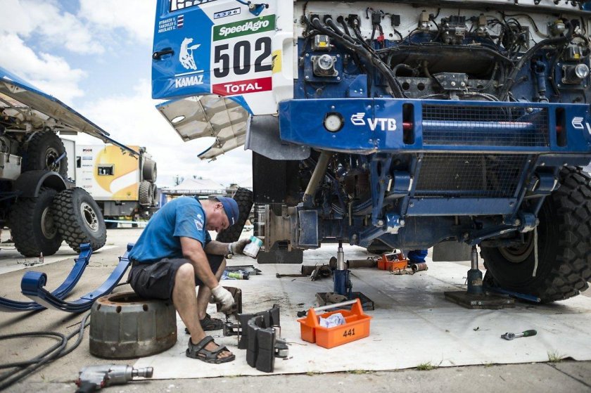 КАМАЗ Дакар двигатель