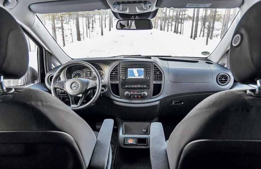 Mercedes Vito 2015 салон