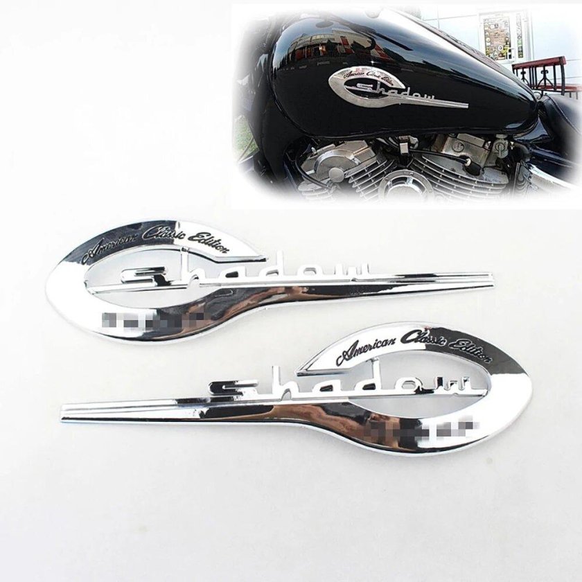 Наклейки Honda Shadow на бак мотоцикла