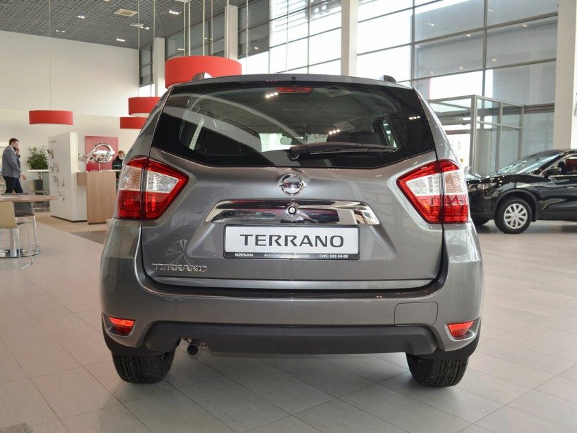 Nissan Terrano коричневый