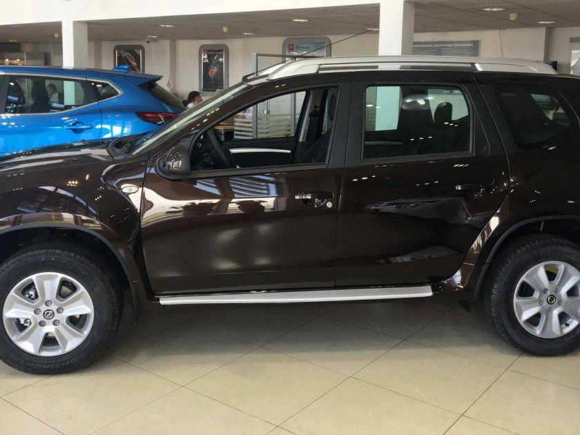 Nissan Terrano коричневый