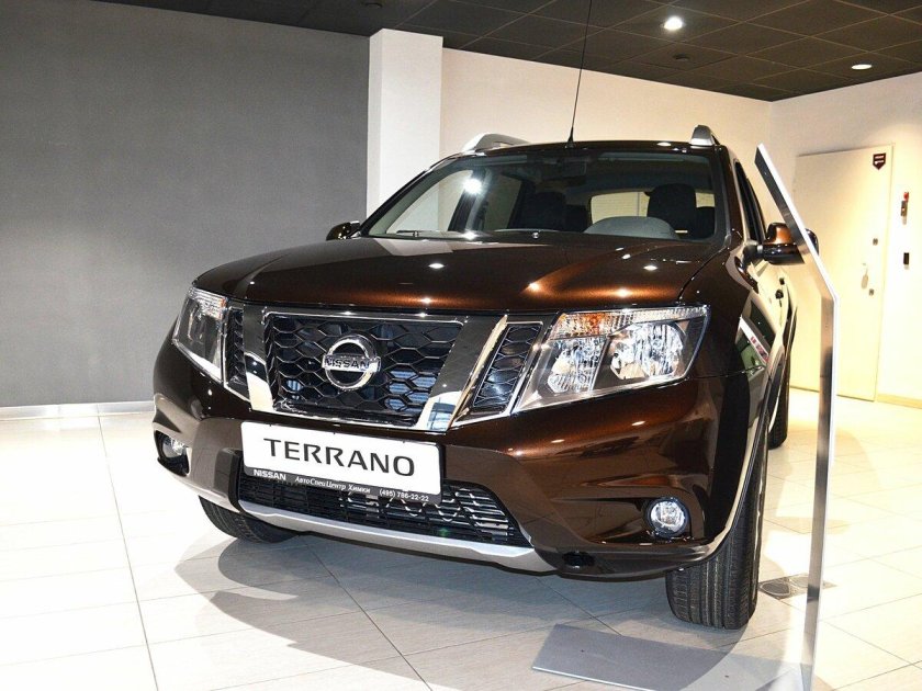 Ниссан коричневый металлик