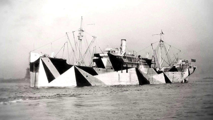 Морской камуфляж кораблей