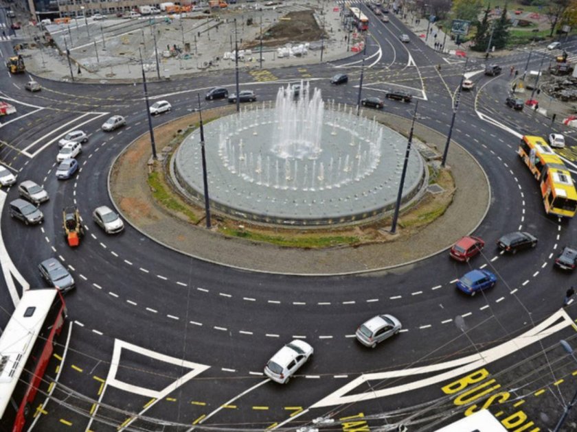 Площадь Славия Белград