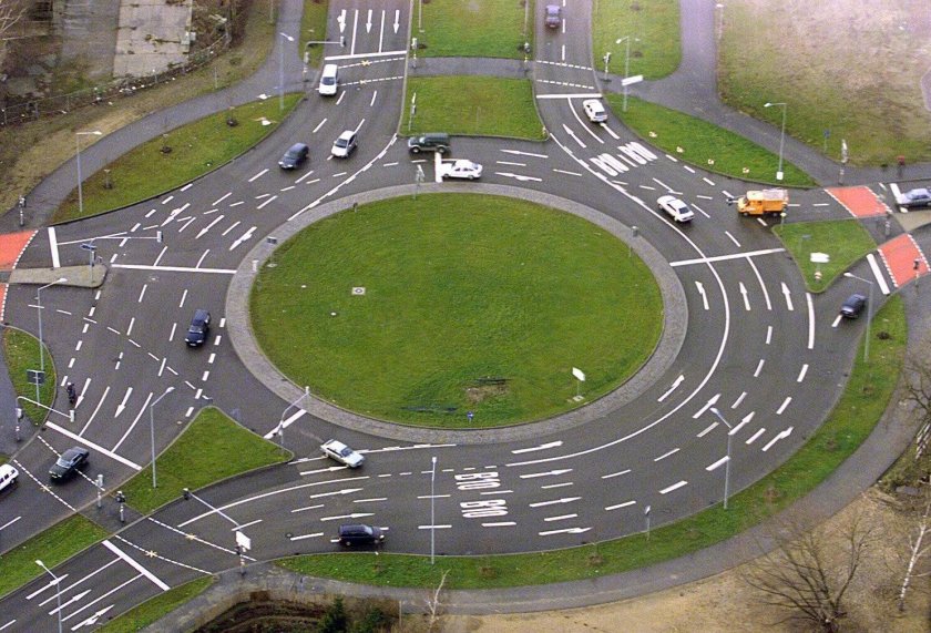 Турбо кольцевой перекресток Зеленоград