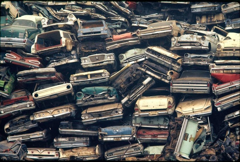 Автосвалка в США