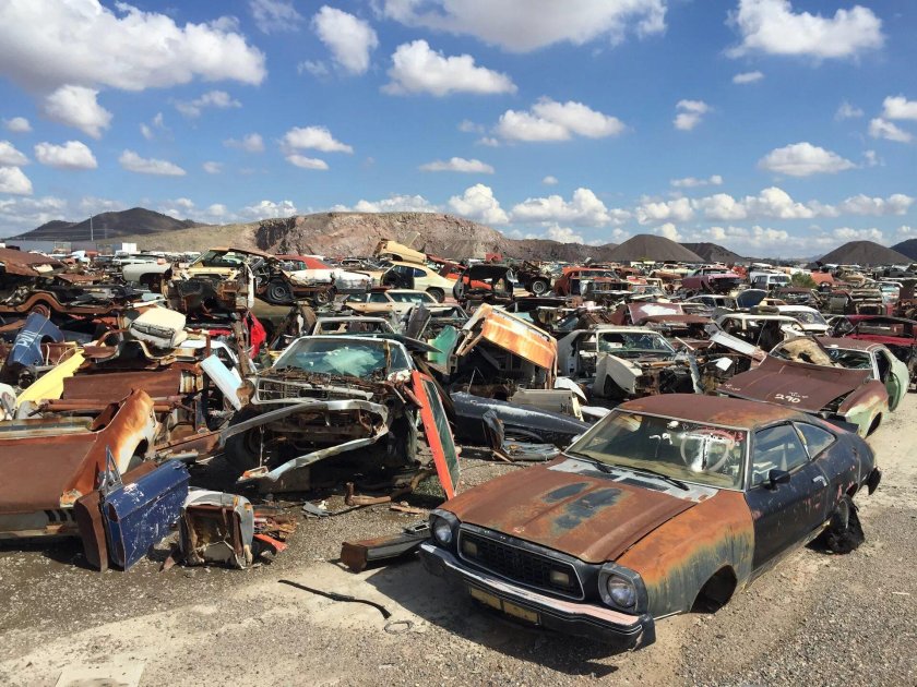 Автосвалка в США 2022