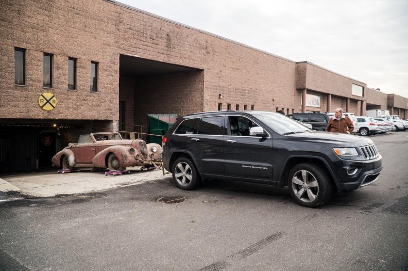 Заброшенные машины на Манхэттене