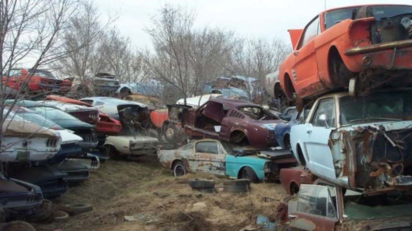 Автосвалка в США 2022