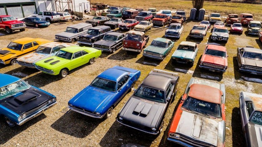 Свалка автомобилей