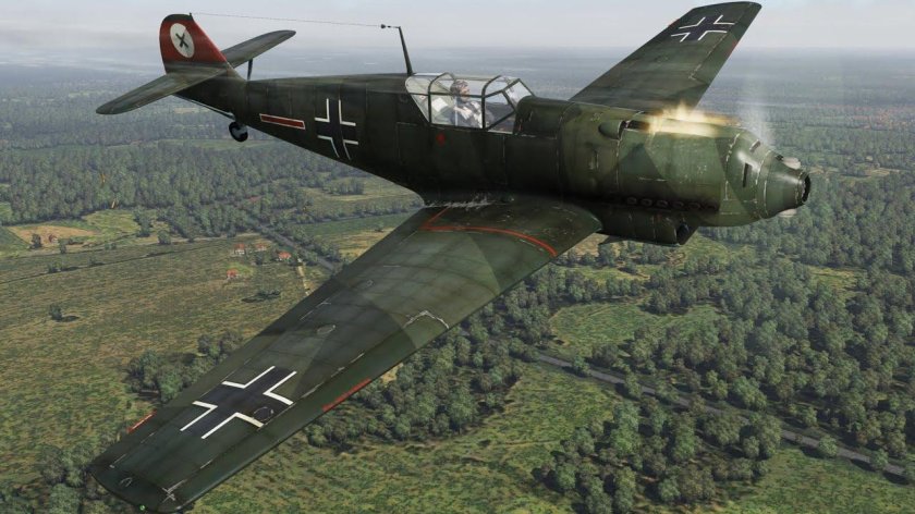 Самолёт Мессершмитт 109