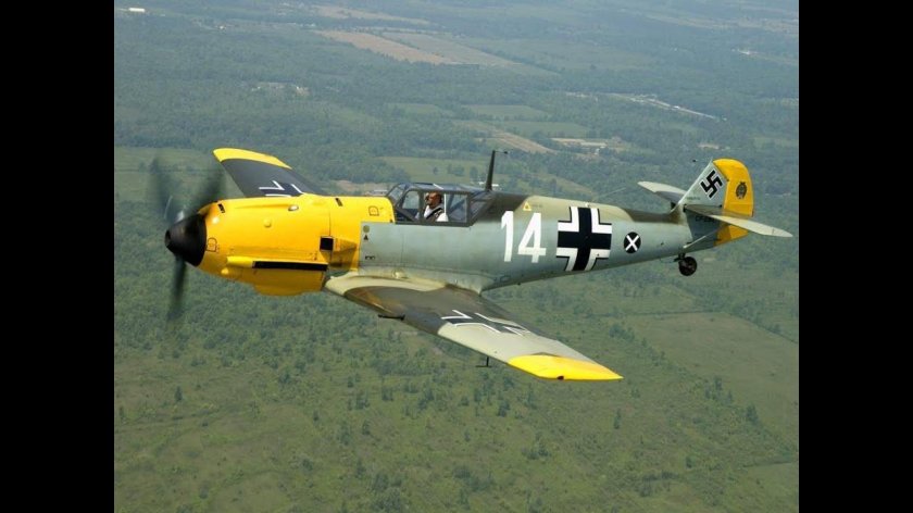 Самолёт Мессершмитт bf 109e