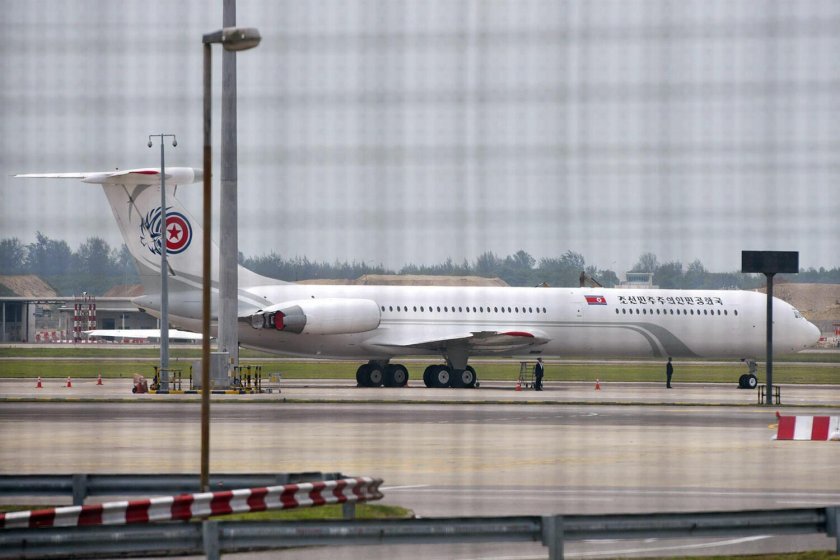 Самолёт Ким Чен Ына