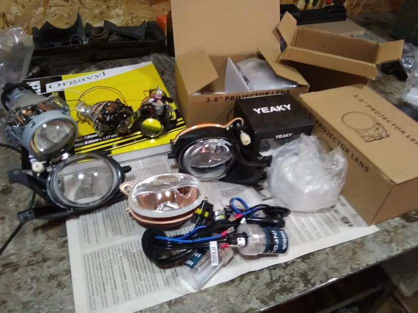 ПТФ БМВ е39 Рестайлинг