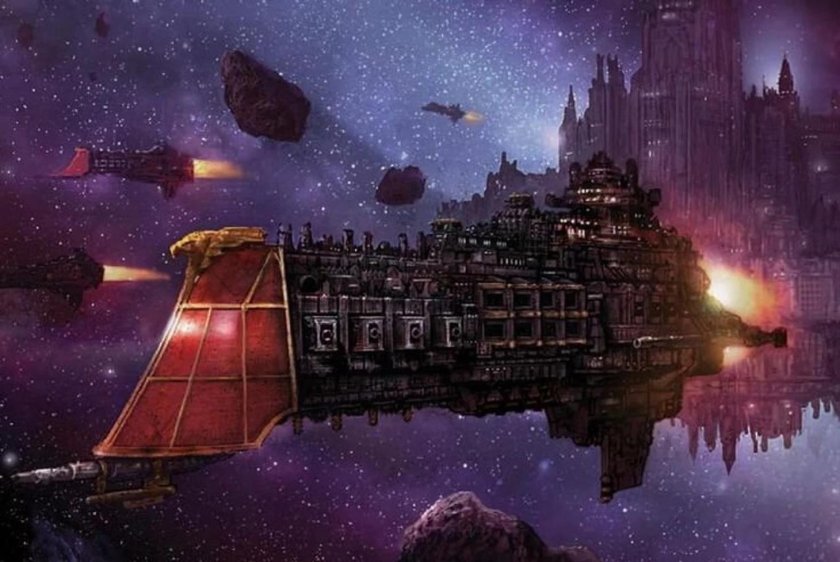 Вархаммер 40000 космические корабли Империума