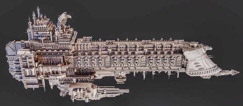 Warhammer 40000 линкор Глориана