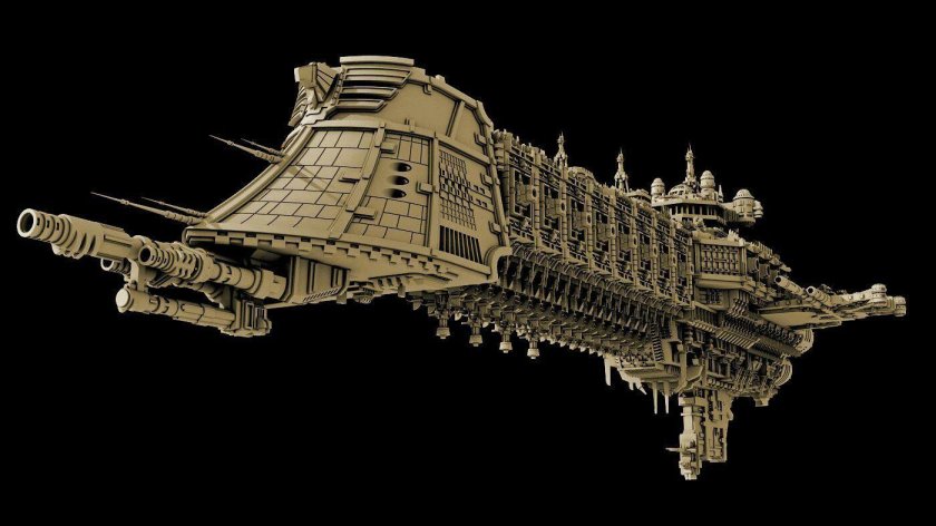 Warhammer 40k космический корабль Империума