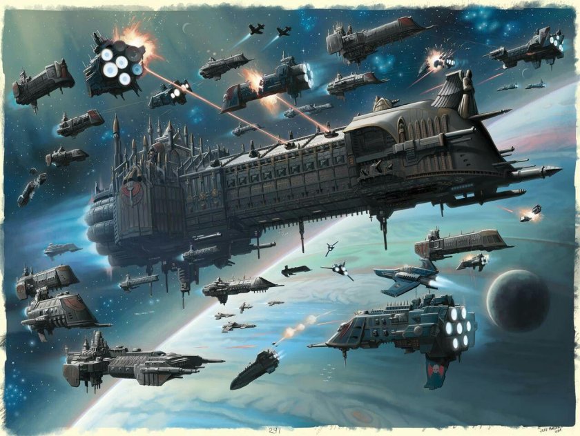 Космические корабли вархаммер 40000