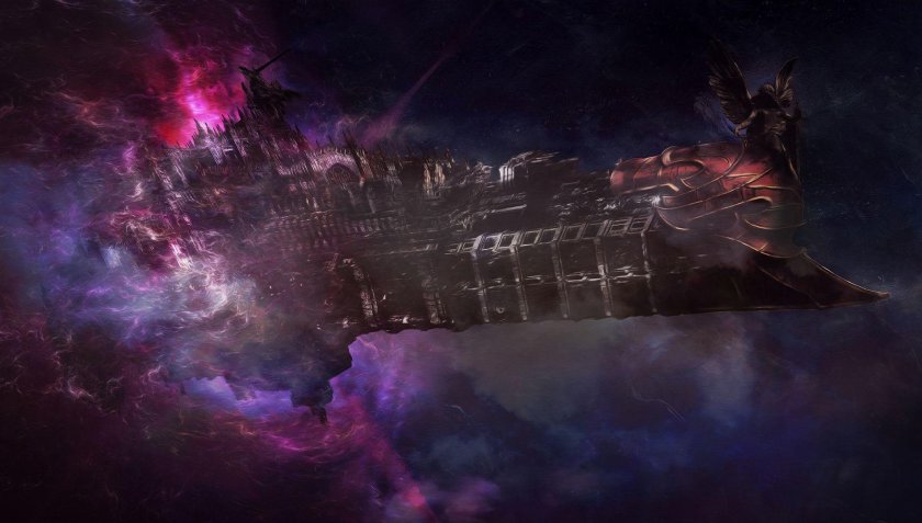 Вархаммер 40000 корабли хаоса