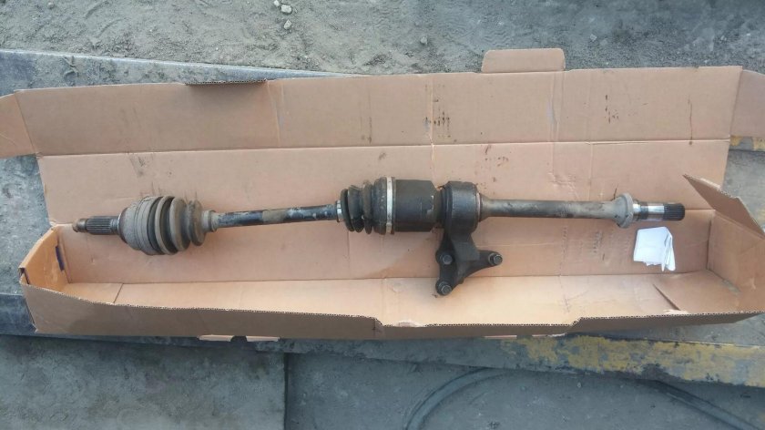 Привод передний правый Киа спектра 2007