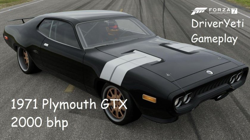 Plymouth GTX 1971 Форсаж