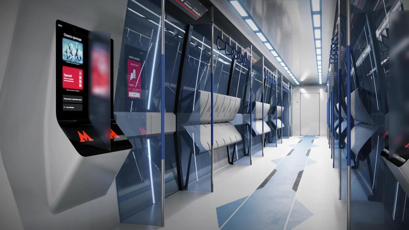 Артемий Лебедев Метропоезд концепт