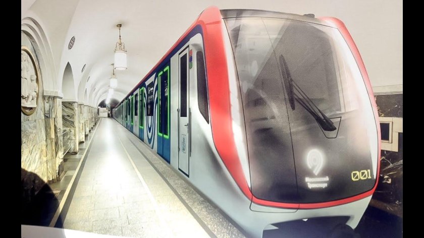 Москва 2020 поезд метрополитена