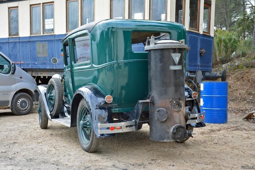 ГАЗ-51 газогенератор на дровах