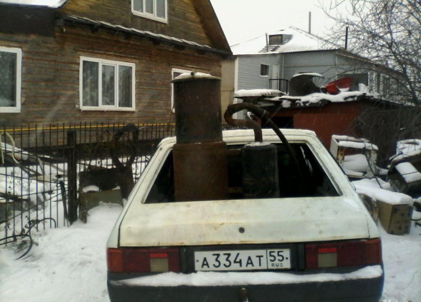 Машина с навозом