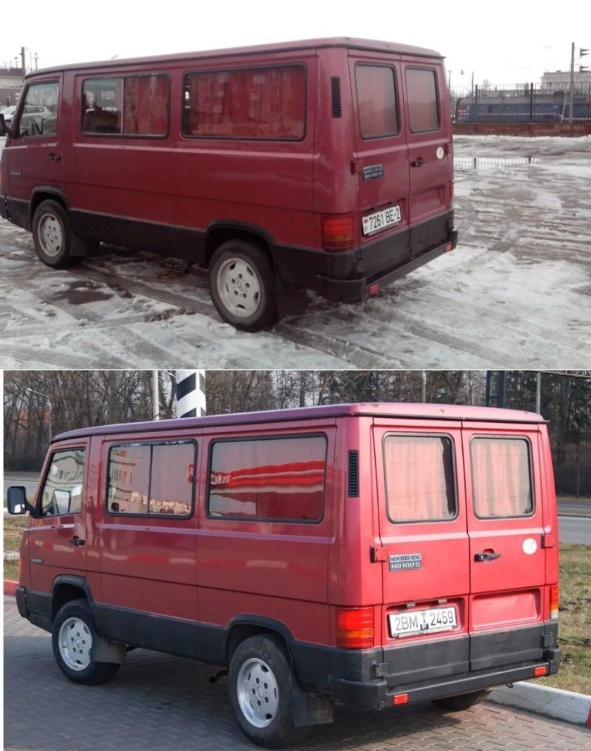 Мерседес МБ 100д удлиненный