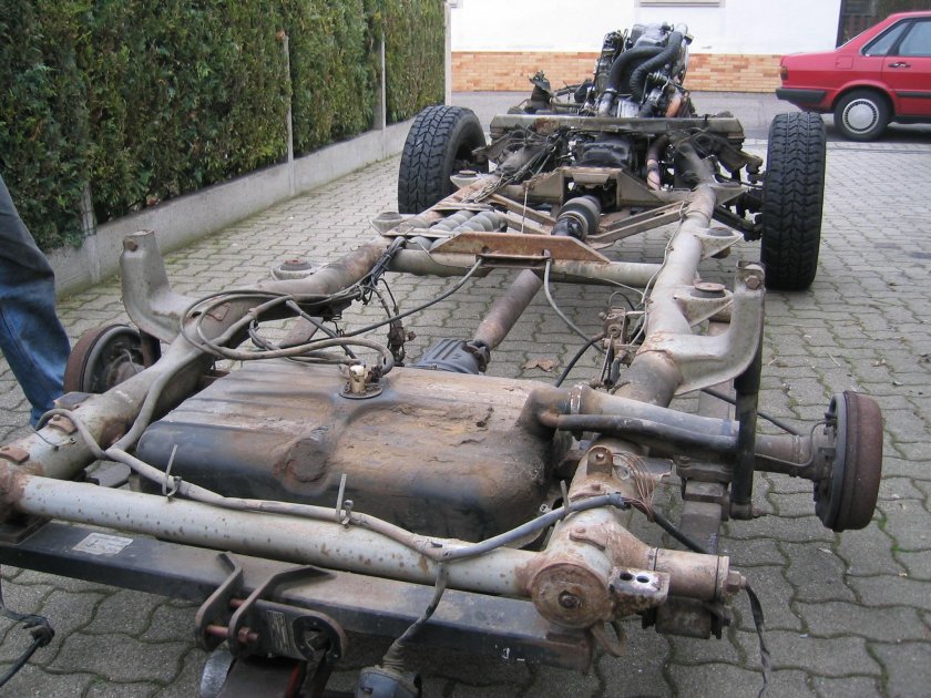 Мерседес мб100 рама