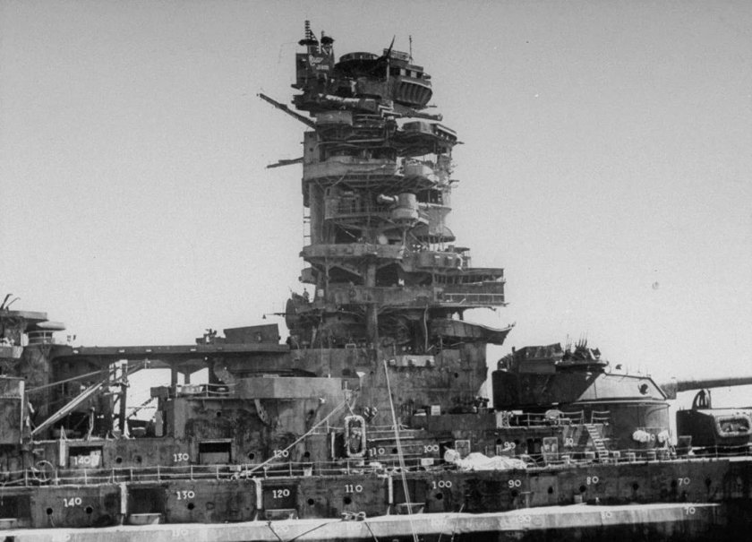 Нагато линкор 1946