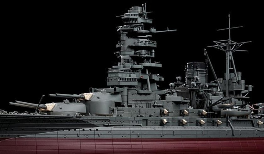 1/350 Линкор IJN Battleship Nagato "