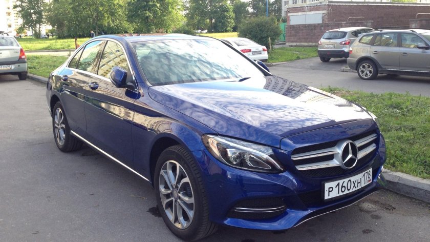 Мерседес голубой бриллиант