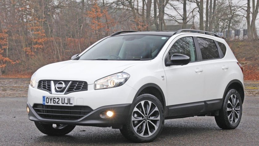 Nissan Qashqai j10 белый
