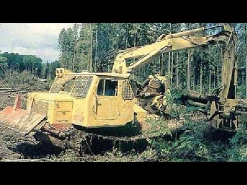 Валочно-трелёвочная машина ВТМ-4