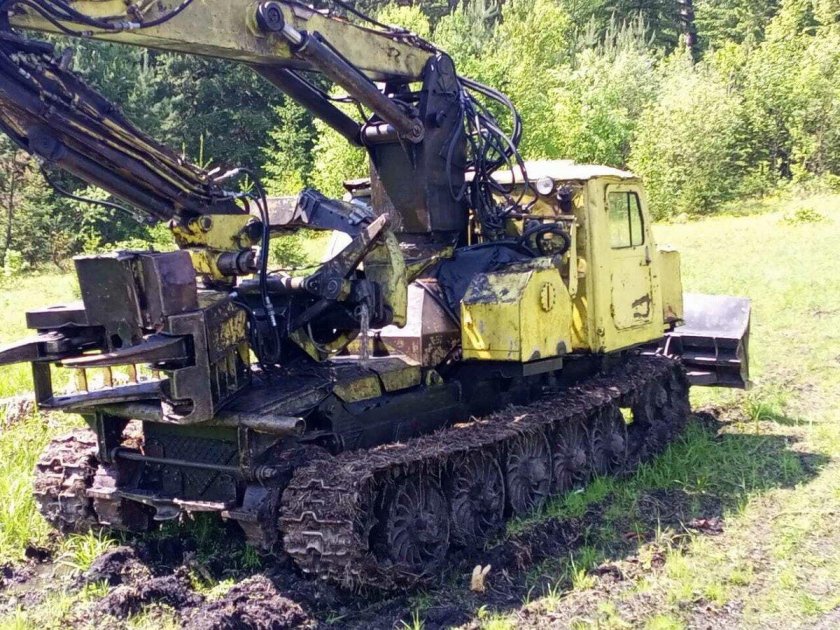 ЛП 49 валочно-трелевочная машина