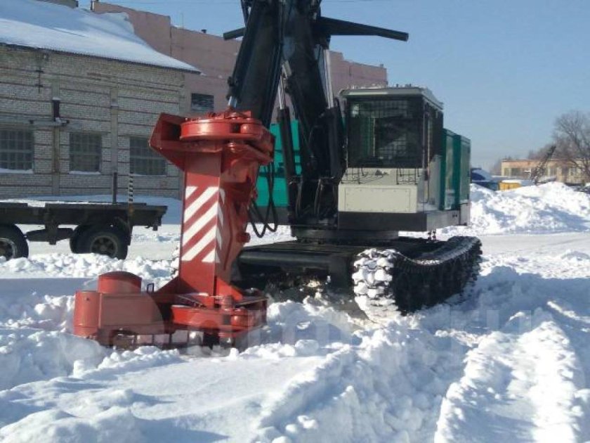 Валочно-пакетирующая машина ЛП-19