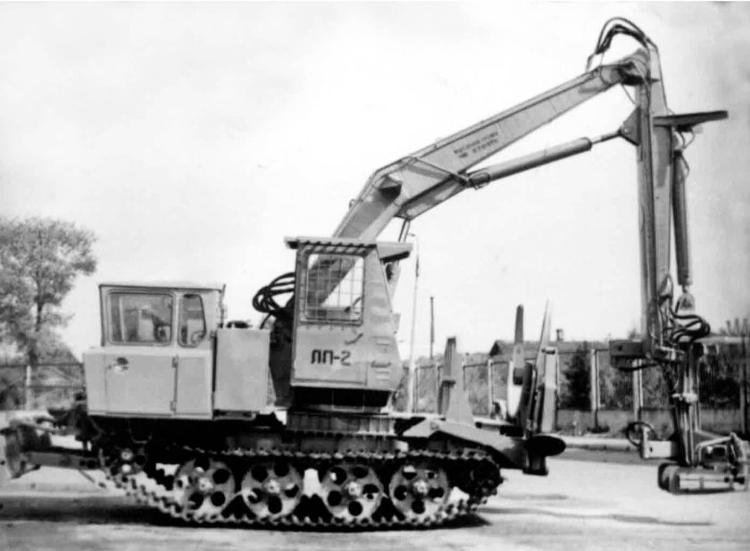 ЛП 58 валочно трелевочная машина