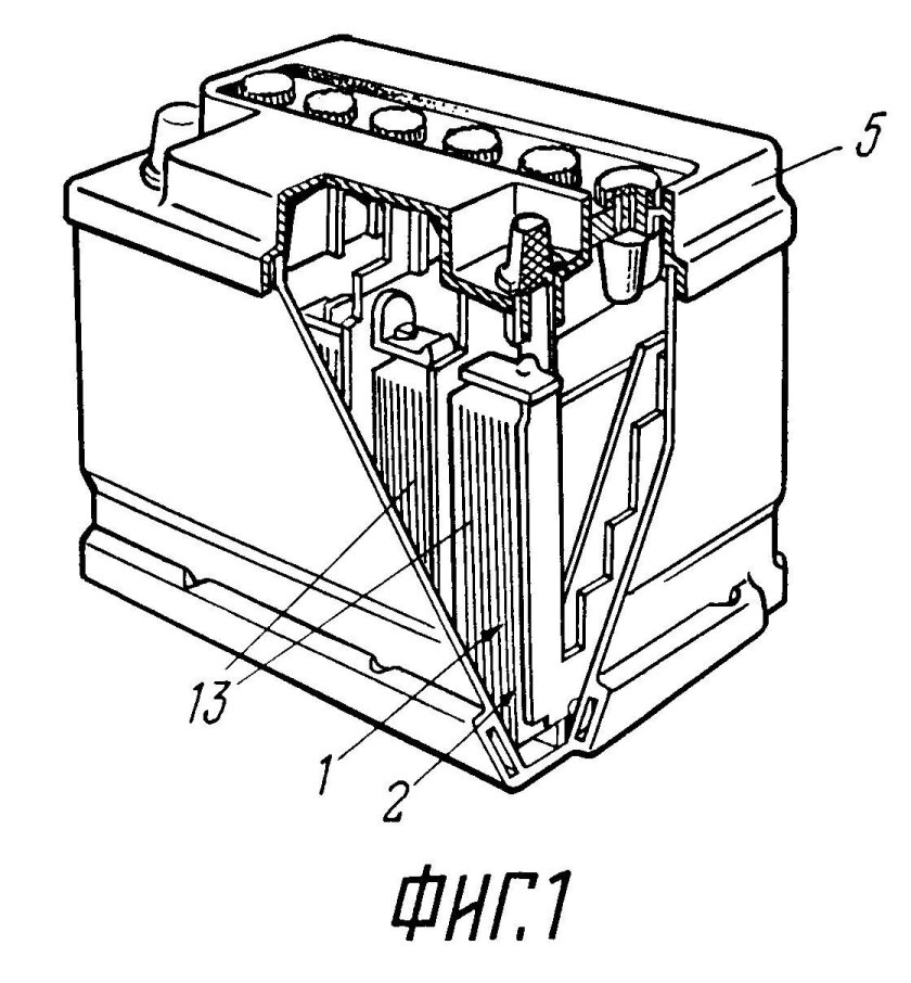 Устройство автомобильного АКБ