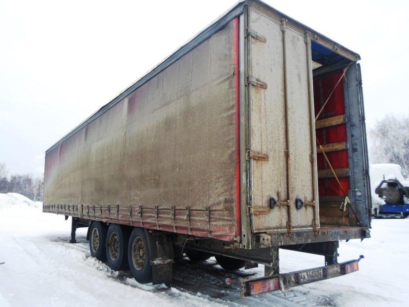 Kogel SN 24 2008 штора вид сзади