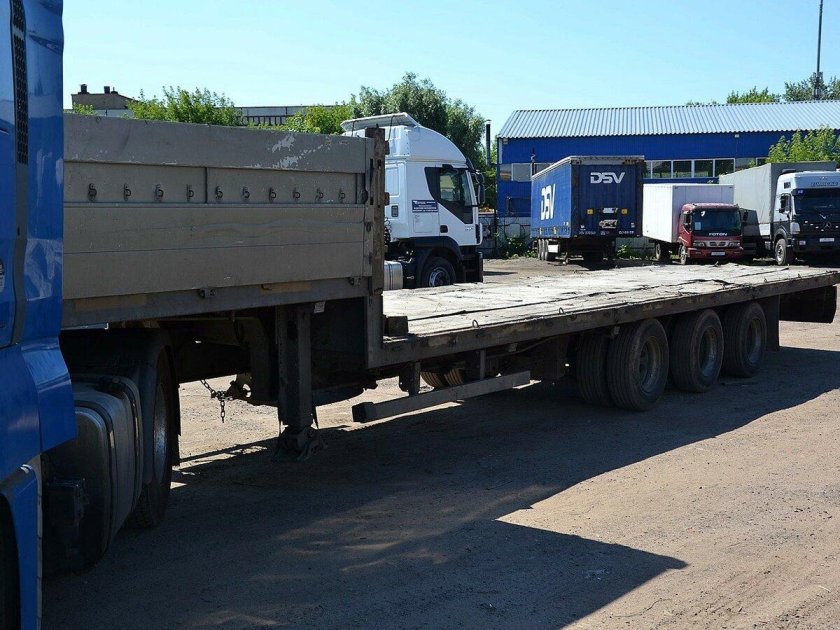 Низкорамный трал юмба