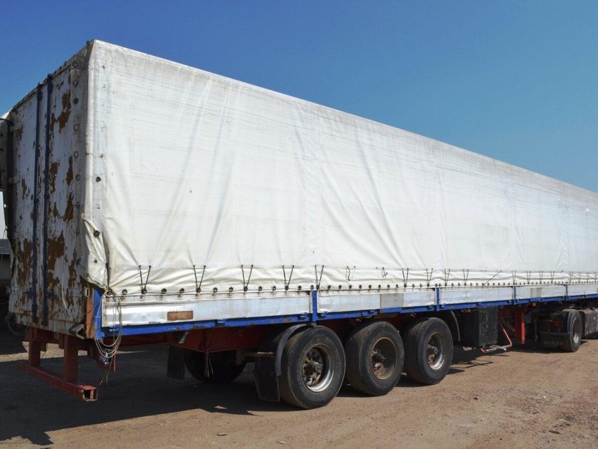 Фрюхауф полуприцеп