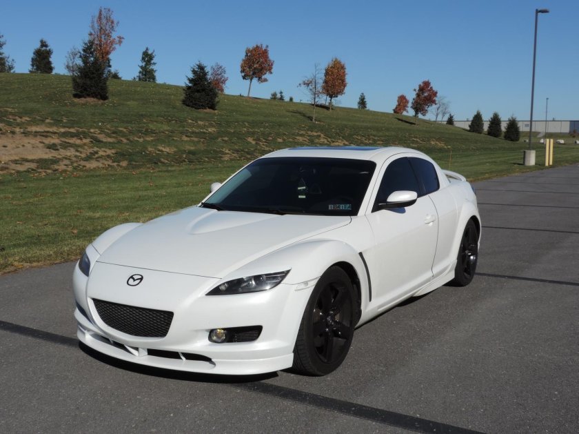 Mazda rx8 White